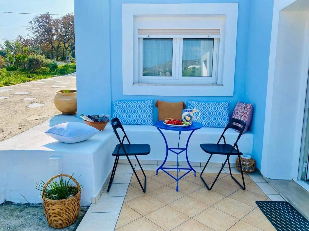 The Blue House Apartment Vromolithos Exterior foto